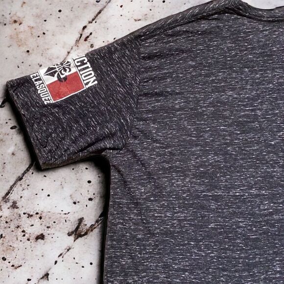 AFFLICTION TEAM CAIN VELASQUEZ NEW BLACK T SHIRT MENS 3XL SLIM FIT CREW NECK - Picture 8 of 8